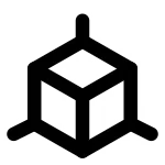 Coordinate System SVG Icon